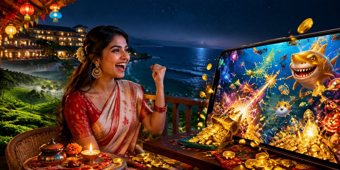কক্সবাজারে পহেলা বৈশাখে ফিশিং গেম উপভোগ